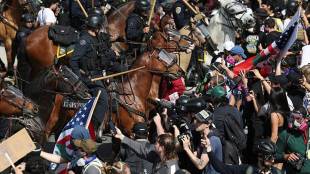 Tens of thousands of protesters gathered across the United States on Saturday for the second “No Kings” rally.