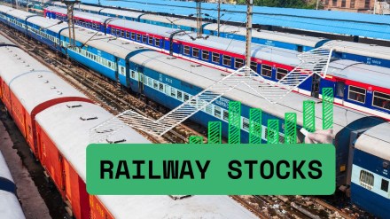 Railway stocks rally, Ircon share price, RailTel stock surge, RVNL gains, Texmaco Rail order
