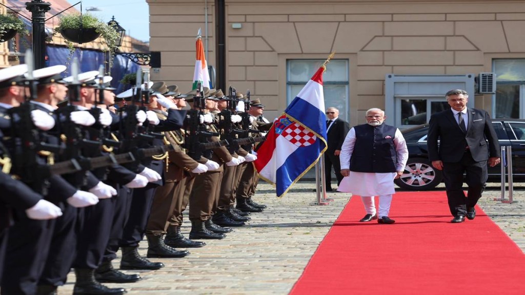PM Modi Croatia visit PM Modi Croatia visit