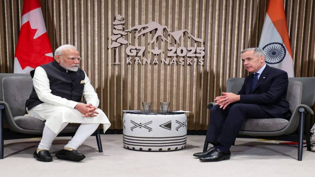 PM Modi and Carney reaffirmed diplomatic ties between India and Canda amidst bilateral talks. PM Modi and Carney reaffirmed diplomatic ties between India and Canda amidst bilateral talks.