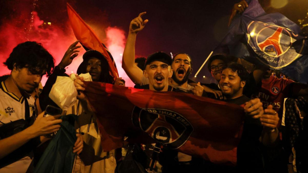 psg celebration, PSG Champions League win, Paris saint-germain, Champions League, riots, celebrations, deaths, injuries, Paris clashes, arrests, vandalism, vehicle torched, fireworks, police injured, Dax stabbing, public disorder, tear gas, water cannons, Champs-Élysées chaos