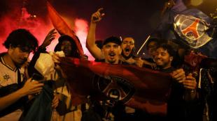 psg celebration, PSG Champions League win, Paris saint-germain, Champions League, riots, celebrations, deaths, injuries, Paris clashes, arrests, vandalism, vehicle torched, fireworks, police injured, Dax stabbing, public disorder, tear gas, water cannons, Champs-Élysées chaos