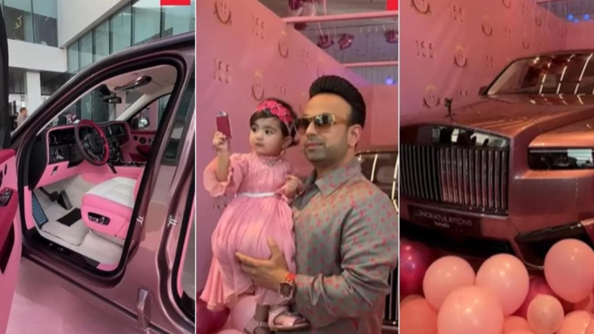 rolls royce gift, man gifts rolls royce to daughter, rolls royce gift, dubai man gives rolls royce to daughter, trending news, viral video