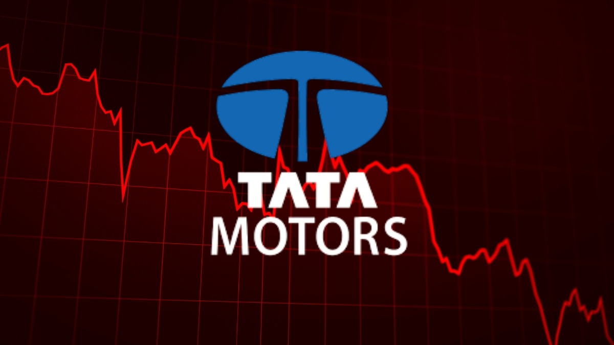 Tata Motors share price, Tata Motors demerger, Tata Motors stock fall, Tata Motors record date