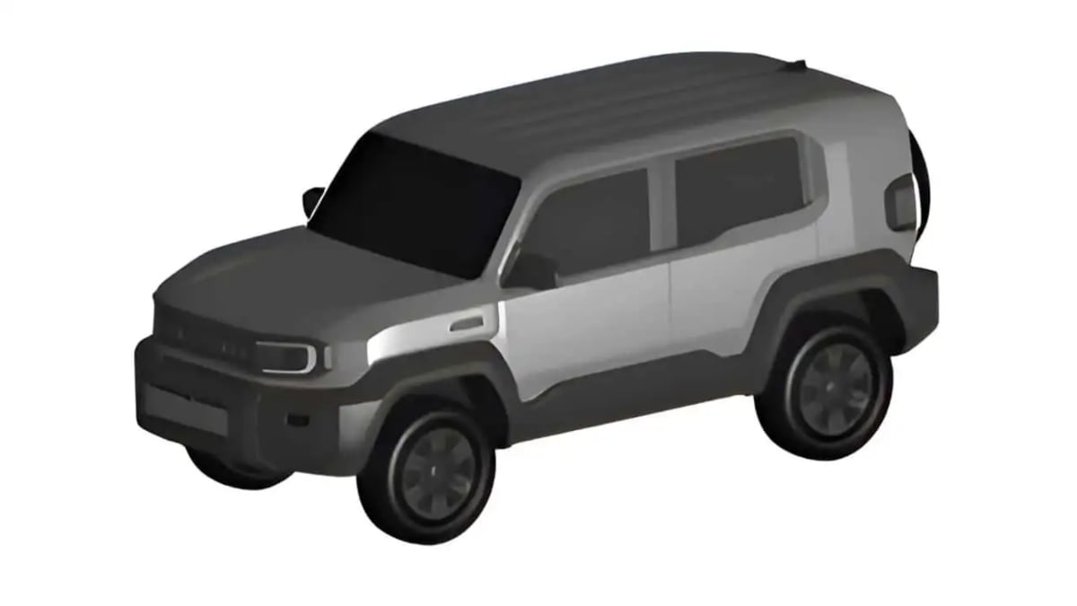 Toyota FJ Cruiser patent
