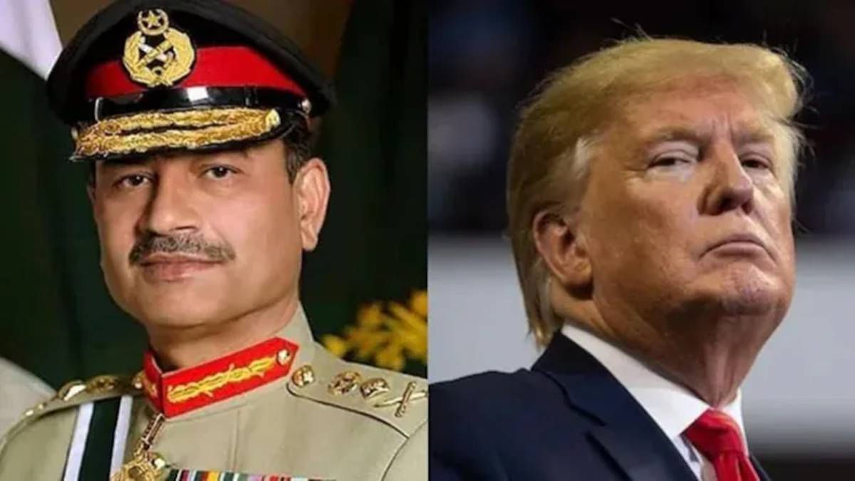Trump-Munir meeting Trump-Munir meeting