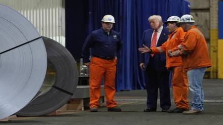Trump imposes 50% tariffs on foreign steel and aluminum