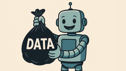 But these interactions are also quietly fuelling product development pipelines and machine learning datasets. (Image created with ChatGPT)