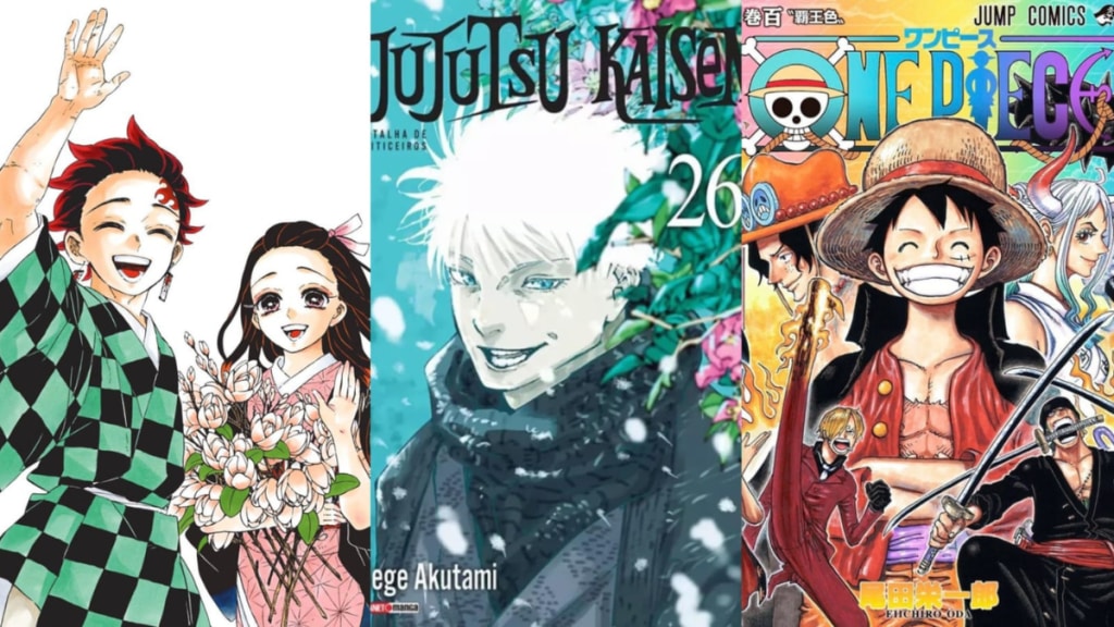 The latest volume of Jujutsu Kaisen leads the charts, closely followed by new releases from Chainsaw Man and Solo Leveling.