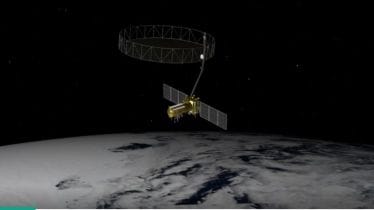An equal collaboration between NASA and the Indian Space Research Organisation, NISAR will offer unprecedented insights into Earth’s constantly changing land and ice surfaces using synthetic aperture radar technology. The spacecraft, depicted here in an artist’s concept, will launch from India. (Image: NASA)