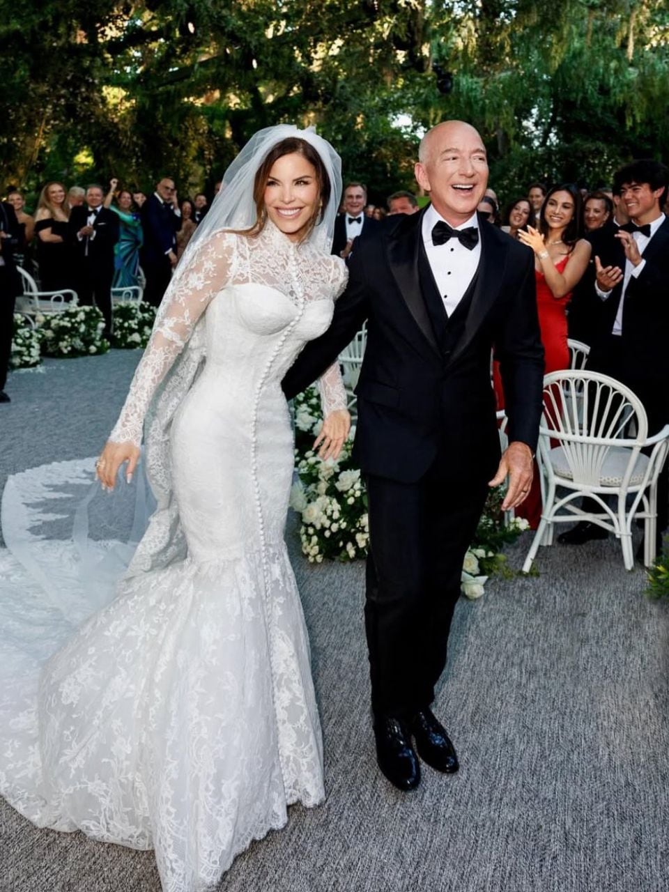 jeff bezos wedding pictures