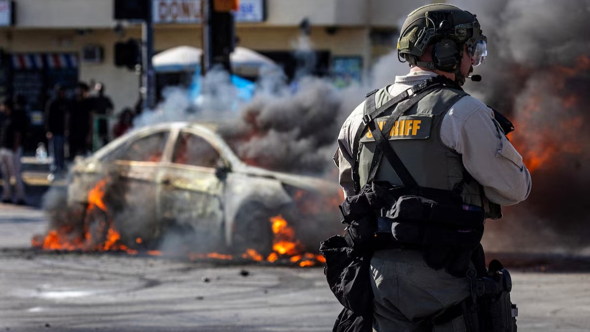 LA riots, LA unrest, LA protests