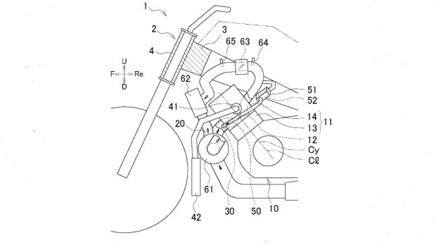 Yamaha electric turbocharged engine
