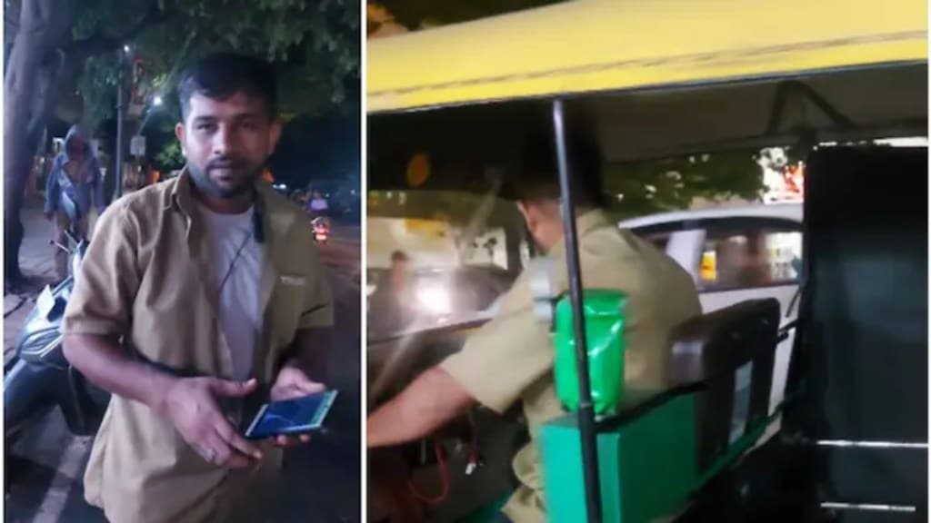 Screeshots of video shared by Janhavi Kshatriyas on Instagram post. (Image Source: Janhavi Kshatriyas/Instagram) Screeshots of video shared by Janhavi Kshatriyas on Instagram post. (Image Source: Janhavi Kshatriyas/Instagram)
