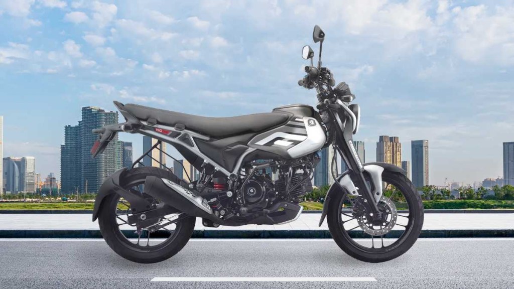 Built on a segment-first trellis frame for enhanced rigidity, it features front telescopic forks and a rear mono-shock suspension