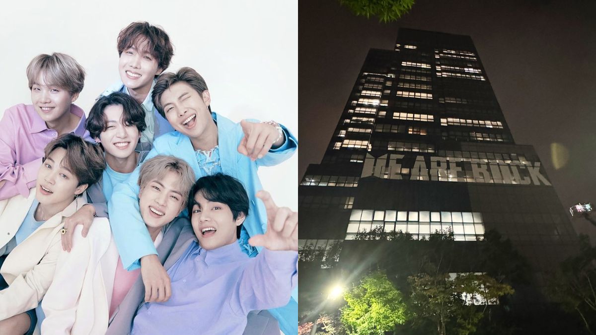 BTS reunion - HYBE building