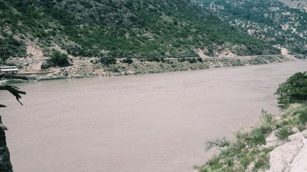 Chenab River in Jammu and Kashmir.