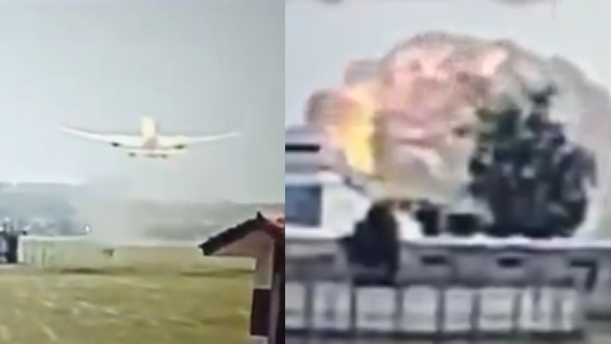 Ahmedabad Plane Crash: CCTV footage of doomed Air India flight surfaces Ahmedabad Plane Crash: CCTV footage of doomed Air India flight surfaces