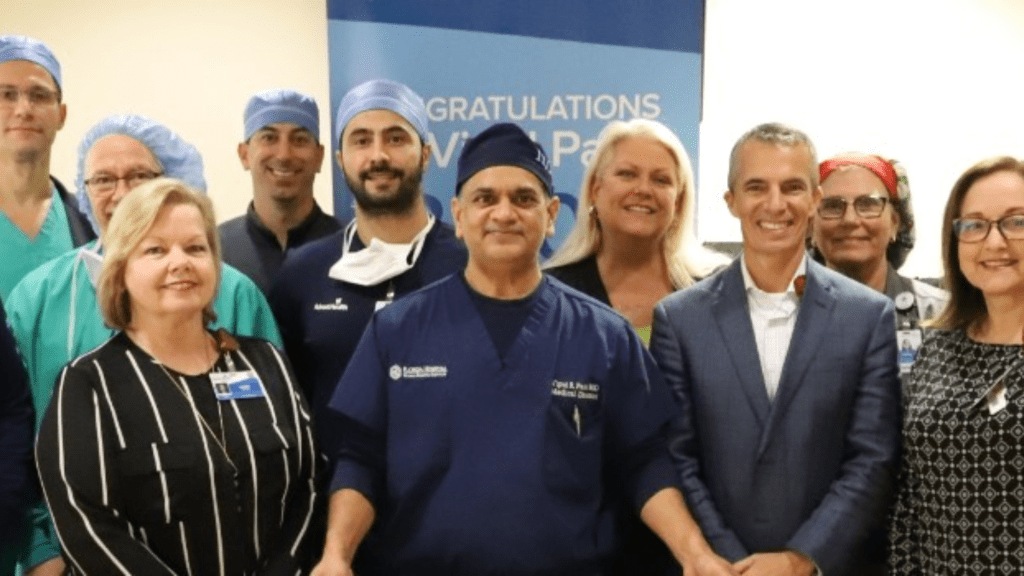 The Indian-origin doctor performed surgery using robotic surgical tools connected via high-speed fibre optic cables. He reported no perceptible delay between his actions and the robot’s responses.