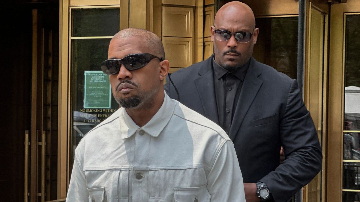 Kanye West at Diddy trial