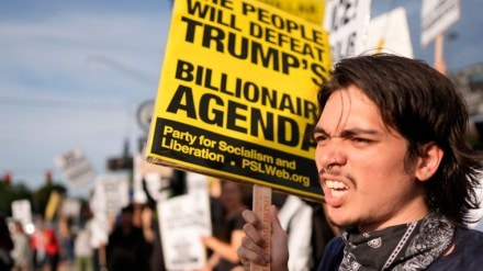 Los Angeles Trump immigration protest