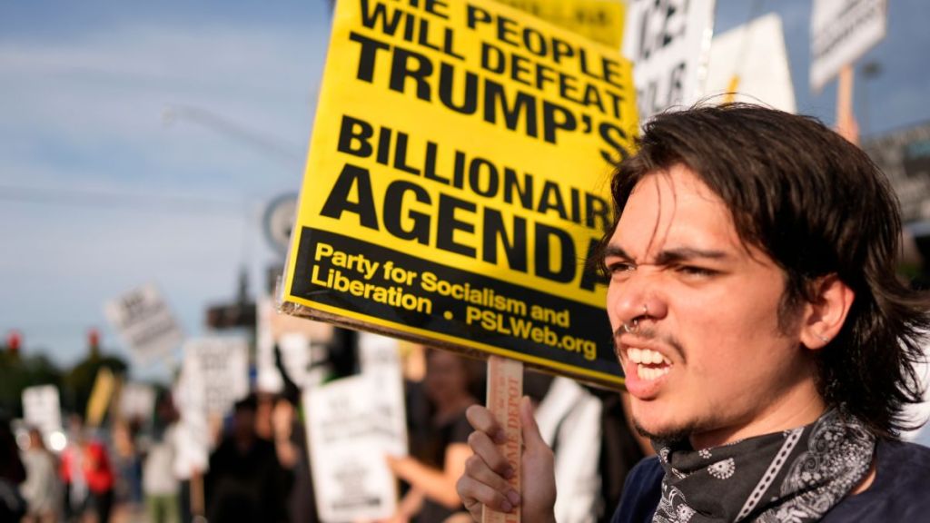 Los Angeles Trump immigration protest