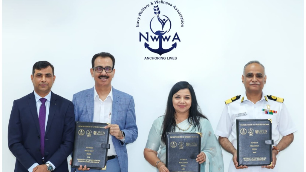 Bharat Kharbanda, a member of the UPES Board of Governors, said the partnership is the university’s tribute to the Indian Navy’s service.