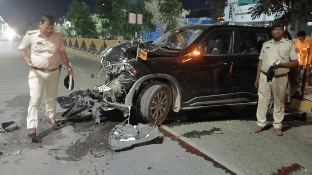 Patna hit and run: The SUV, with a BJP flag, struck all three cops with so much force that they flung into the air and landed several meters away. 