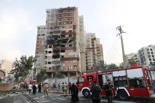 Israel’s Magen David Adom emergency service said five people were killed and 92 wounded in Israel on Monday, in Iran’s latest missile strikes on the country, raising a previous toll of four deaths.(Photo Source - Reuters)