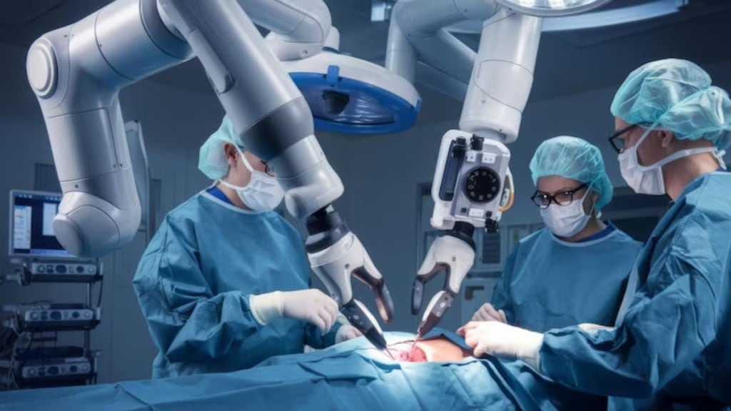 Robotic heart transplant