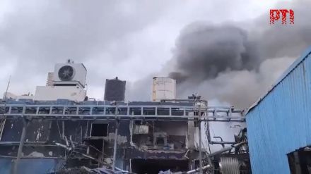 Telangana fire - Sigachi Chemical Industry in Pashamylaram.