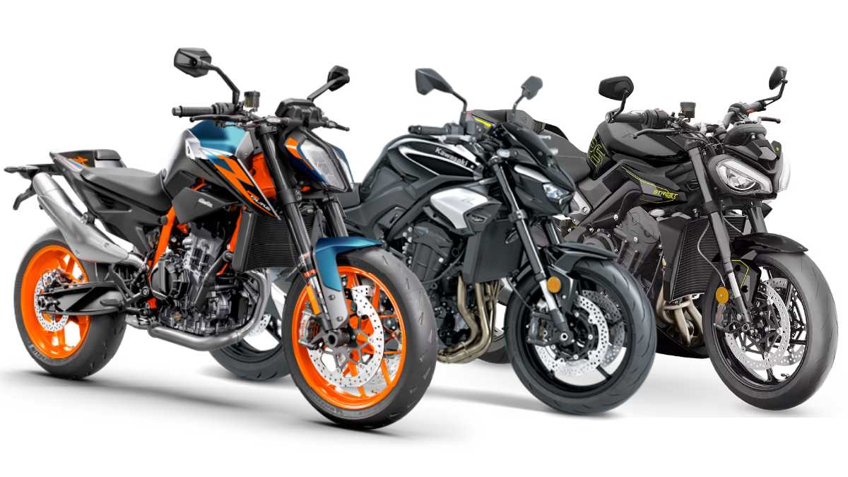 top 3 middle weight street naked motorcycles