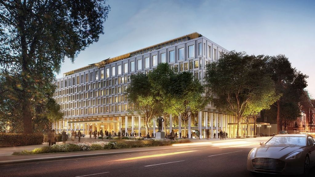 former US Embassy luxury hotel London