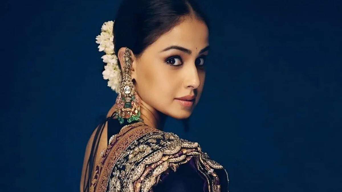 Genelia D’Souza traditional look