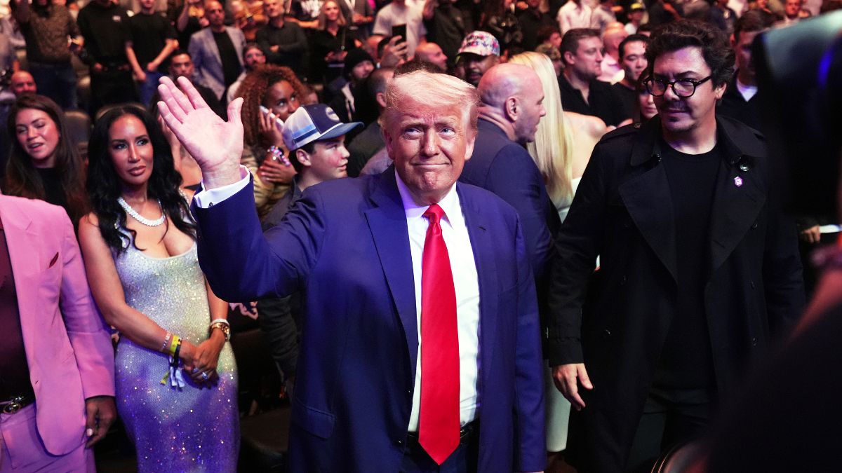 Donald Trump UFC 316