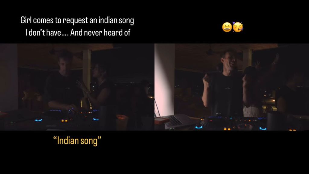 US DJ goes viral after Indian woman's Bollywood song request