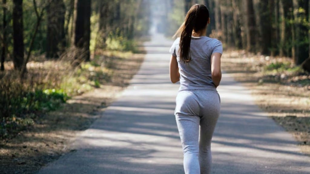 Japanese walking technique