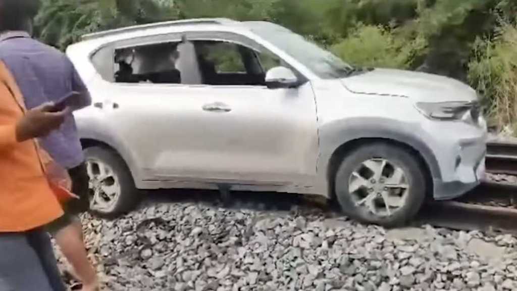 The police have taken her into custody and as per reports | Image: Youtube screen shot