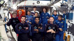 Axiom-4 mission, featuring Group Captain Shubhanshu Shukla, is set to undock from the International Space Station on July 14 (Photo: Axiom Space YouTube/ANI Video Grab)