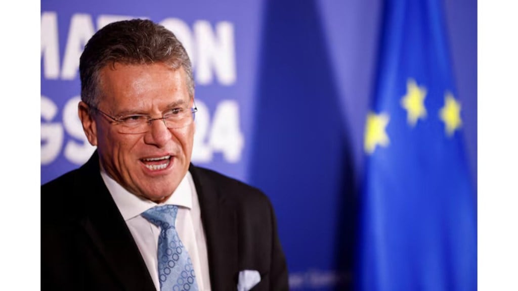 EU member states to prepare for countermeasures if trade talk fails with the US, says trade chief Maros Sefcovic. (Image Source: Reuters)