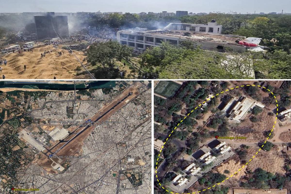 Air India plane crash pic 1