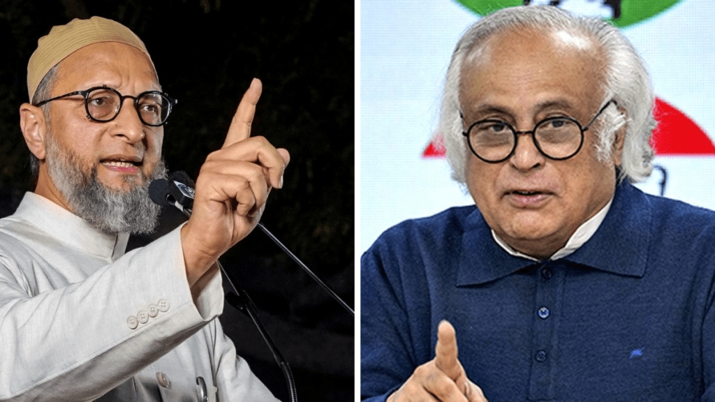 Asaduddin Owaisi, Jairam Ramesh Asaduddin Owaisi, Jairam Ramesh