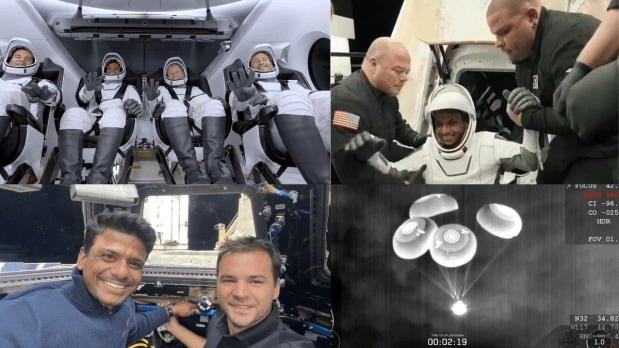 After an 18-day odyssey, completing 288 orbits, Shubhanshu Shukla, a pilot for the Axiom 4 crew aboard the Dragon capsule successfully returned to Earth in a controlled splashdown in the Pacific Ocean off the coast of San Diego at 12:35 p.m. IST on July 15 marking the completion of a landmark spaceflight.