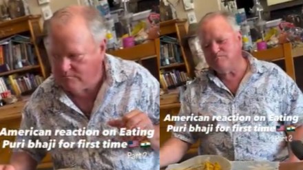 ‘Uncle is ready for Aadhaar card,’ American man’s wholesome reaction to puri bhaji wins the internet