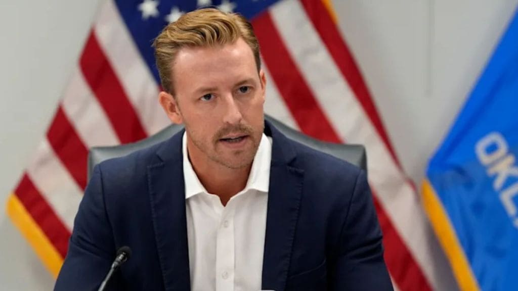 US politician Ryan Walters under fire after ‘nude woman’ appears on his office TV during meeting: ‘It is always…’ US politician Ryan Walters under fire after ‘nude woman’ appears on his office TV during meeting: ‘It is always…’