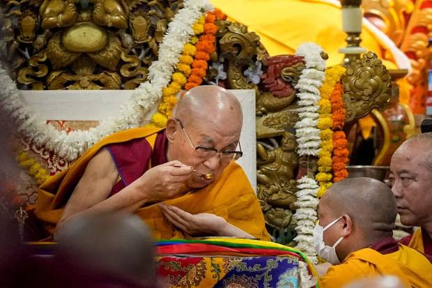 In Pictures| Devotees gather in McLeodganj to pray for Dalai Lama ahead of his 90th birthday