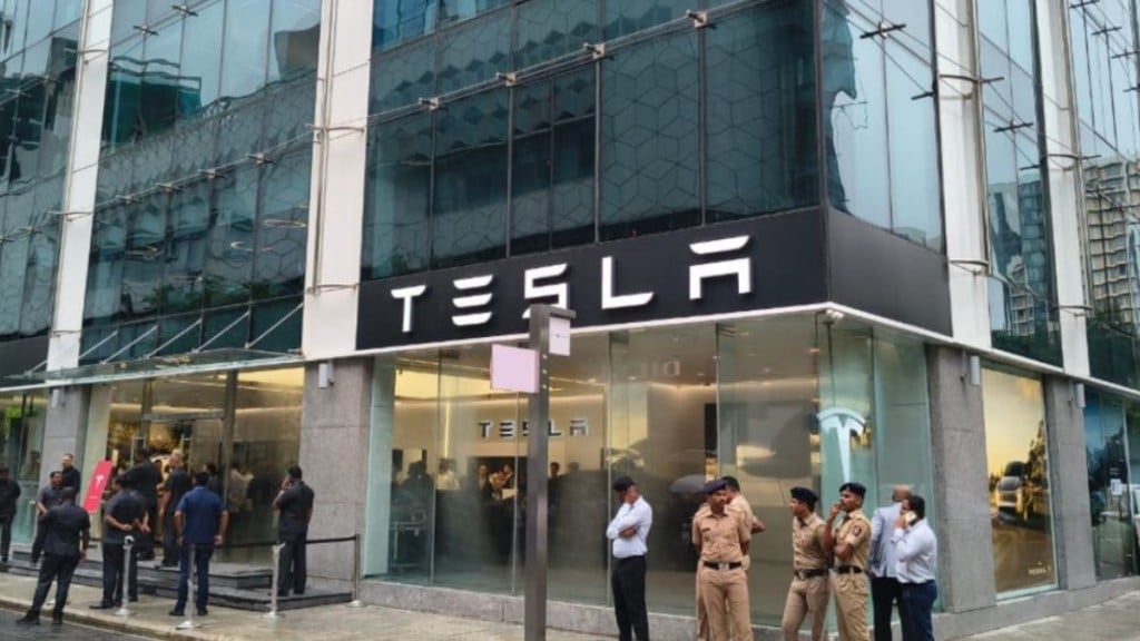 Tesla Arrives in India, But Not as a Manufacturing Hub (Yet): High Import Duties and Policy Hurdles Remain. (Image Source: X/Twitter) Tesla Arrives in India, But Not as a Manufacturing Hub (Yet): High Import Duties and Policy Hurdles Remain. (Image Source: X/Twitter)