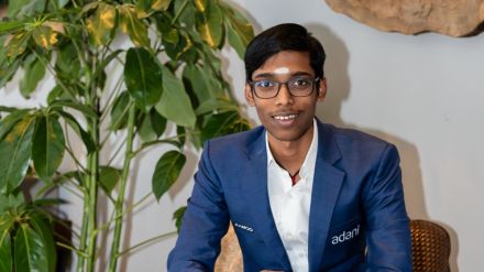 R Praggnanandhaa Magnus Carlen