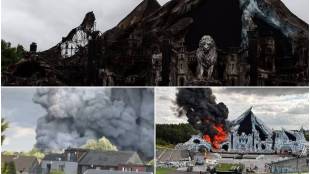 Fire at Tomorrowland festival, belgium