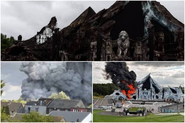 A massive fire broke out at the Tomorrowland music festival venue in Boom, Belgium, on Wednesday. The incident has severely damaged the event’s iconic main stage just days before the festival is scheduled to open. The organizers have confirmed that no injuries have been reported, but the fire has led to massive damage and has also spread into nearby woodland.  Videos have been shared on social media platforms, showing the structure, and thick black smoke is seen coming out from the site.The annual electronic music festival was set to commence on Friday, attracting tens of thousands from Europe as well as from around the world. In an official statement, the organisers expressed their grief and confirmed the incident, stating, ‘’Our beloved Mainstage has been severely damaged, ‘’as quoted by Associated Press. They have also stated that efforts are currently going on to find solutions and save the upcoming festival weekend. The reason for the fire is still not known.